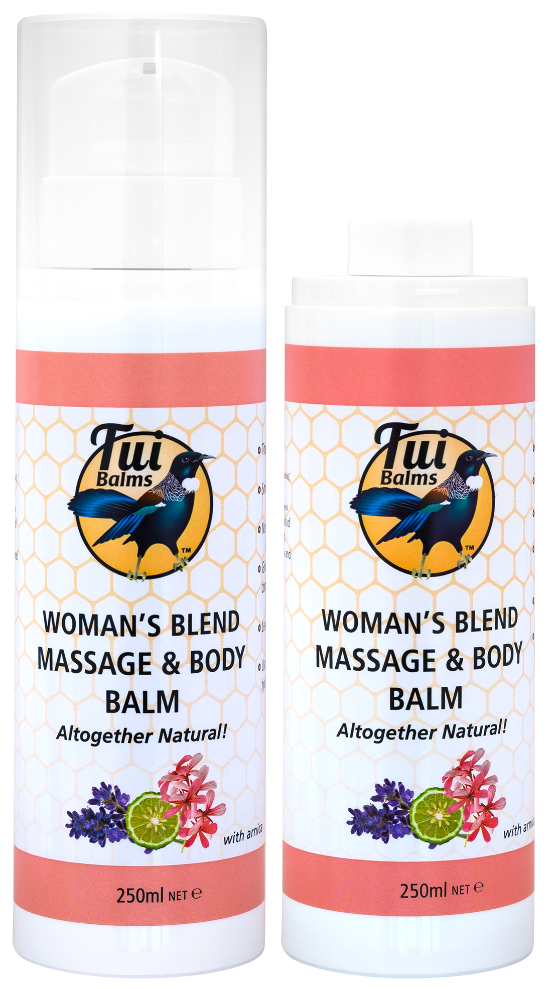 Massage & Body Balm WOMAN’S BLEND – Pump