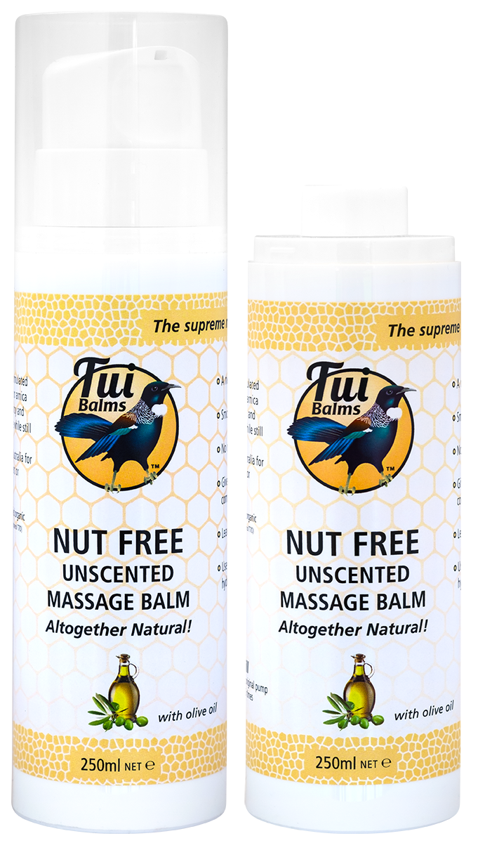 Massage & Body Balm NUT FREE Unscented – pump