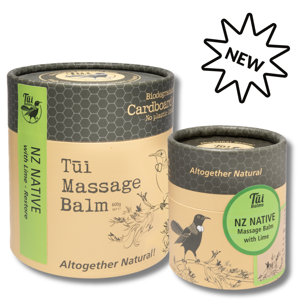 Massage & Body Balm NZ NATIVE with LIME